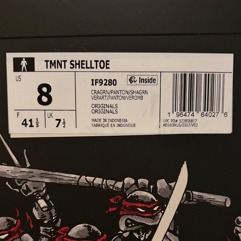 Adidas TMNT Shelltoe - Limited Edition. - Picture 5 of 5